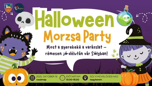 'Halloween Morzsa Party' cikk borítóképe