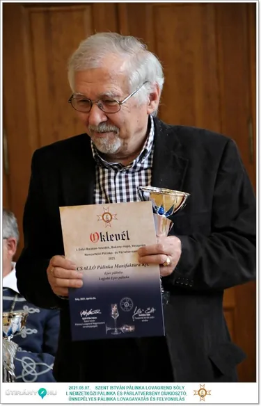 Pálinka és Párlatverseny díjkiosztó, ünnepélyes pálinka lovagavatás