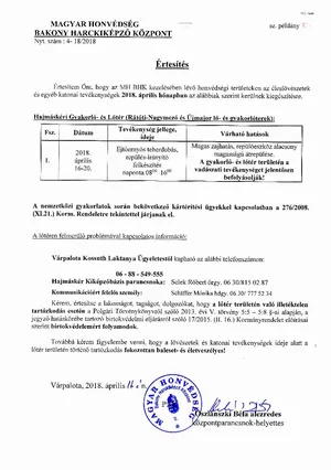 Értesítők