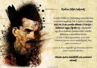 Költészet napja alkalmából verselünk a kerekasztalnál borítóképe