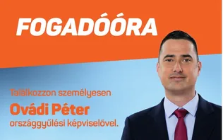 Ovádi Péter Fogadóóra borítóképe