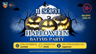 HALLOWEEN BATYUS PARTY borítóképe