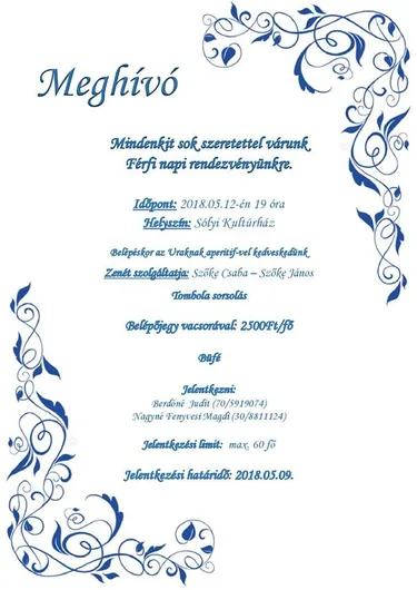 Meghívó